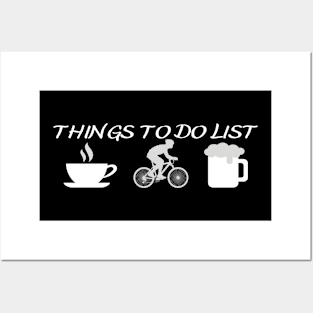 Things To Do List - Bicycler Posters and Art